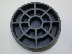 材料：氮化硅（SN240O）尺寸：Φ50mm